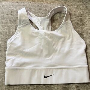 Nike Classic White Racerback Bra